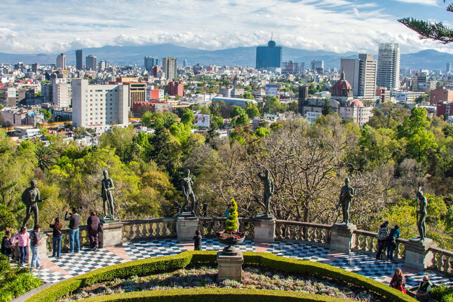 View over Mexico City