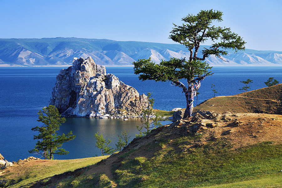 Take a summer dip in the beautiful Lake Baikal