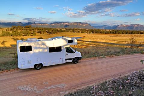 luxury campervan australia