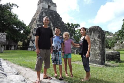 La famille Caster en Mexique