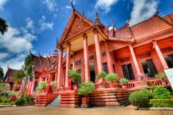 Learn about Cambodia's history at the National Museum 