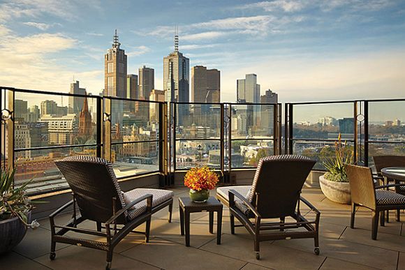 The Langham Hotel Melbourne - view