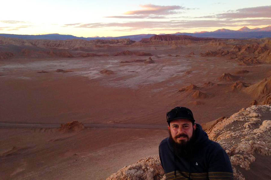 Scott at Moon Valley in Chile | Travel Nation 