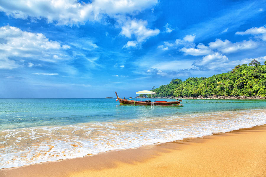 See longtail boats on the beaches of Khao Lak | Travel Nation