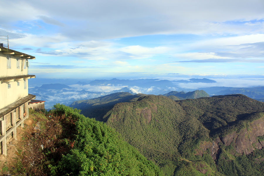 View from Adam's Peak, Sri Lanka