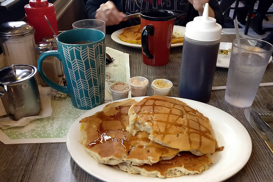 Manger à New York : pancakes