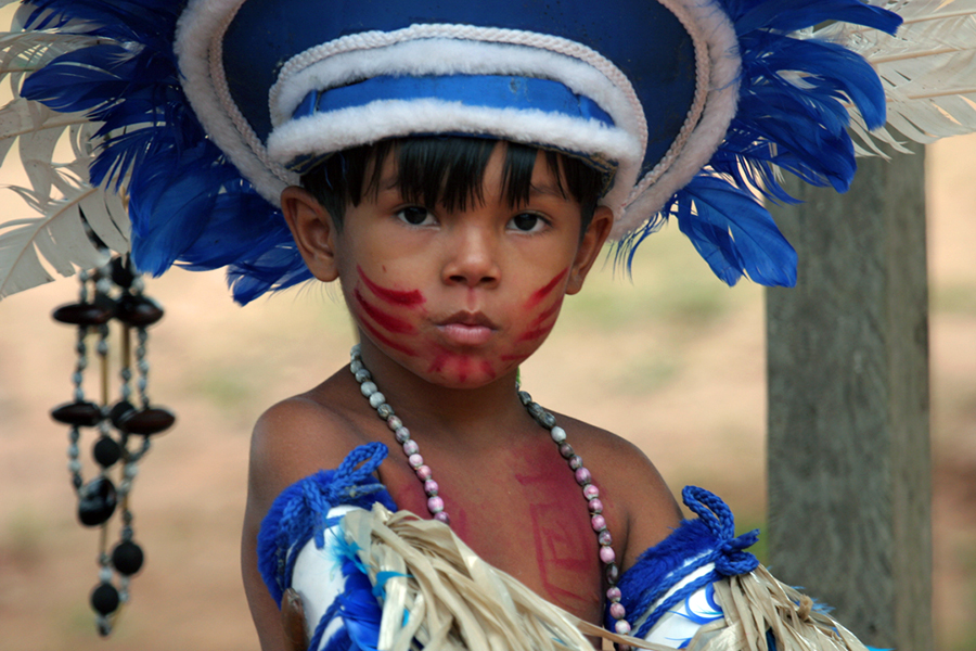 Amazon indian boy
