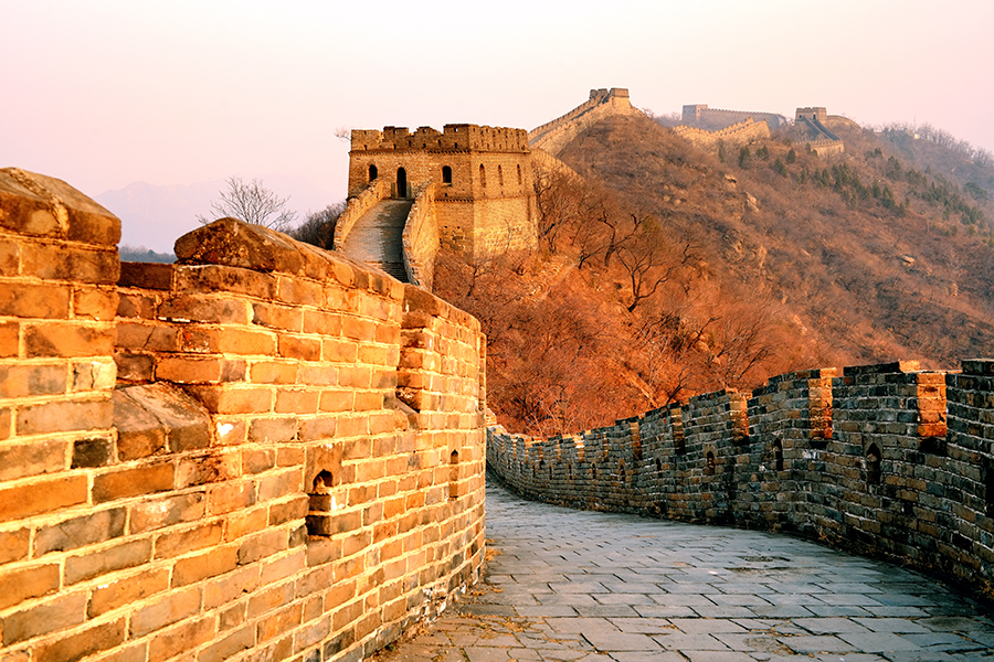 Why not visit the Great Wall of China?