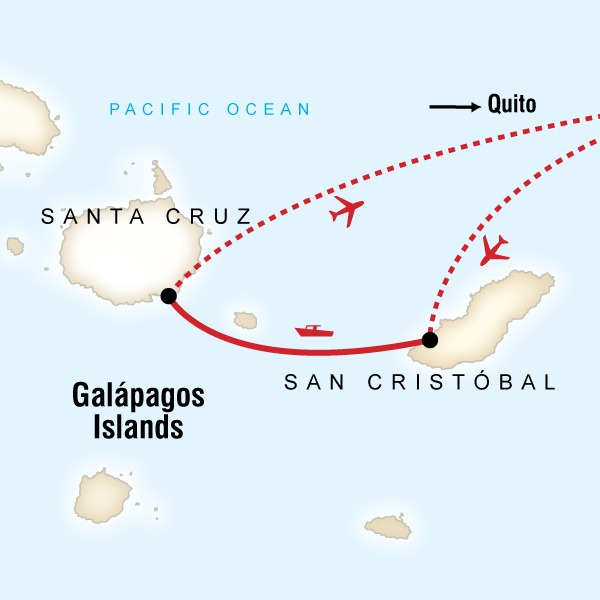 Les îles Galapagos en famille : multi-activités - itinéraire