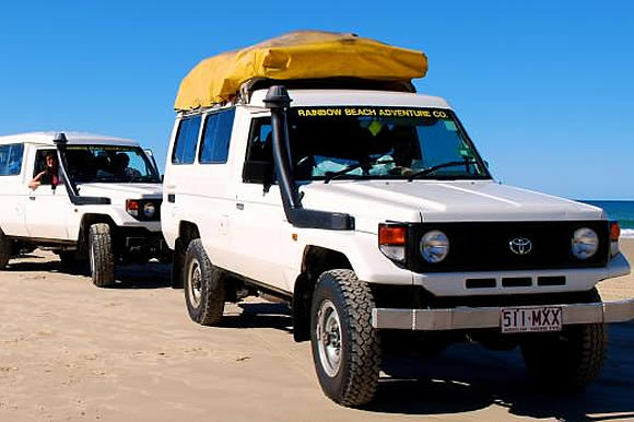 Fraser Island et Rainbow Beach: circuit 6 jours 4x4 et camping
