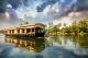 A houseboat, Kerala backwaters, India