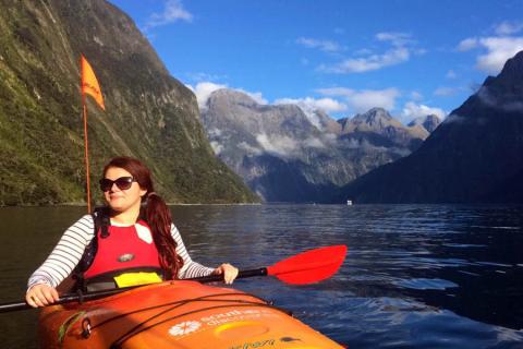 Milford Sound kayak
