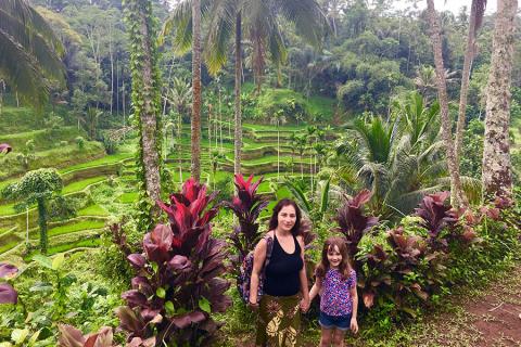 Marie : visiter Bali en famille