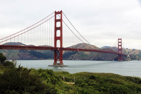 The Golden Gate in San Francisco