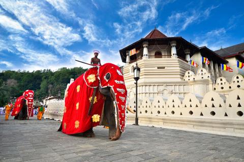 Kandy is the cultural capital of the island and a UNESCO world heritage site