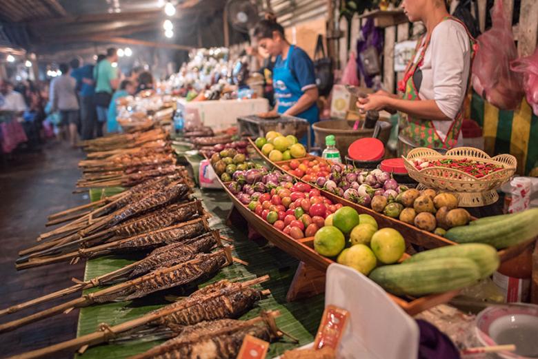 Régalez-vous au marché de nuit de Luang Prabang