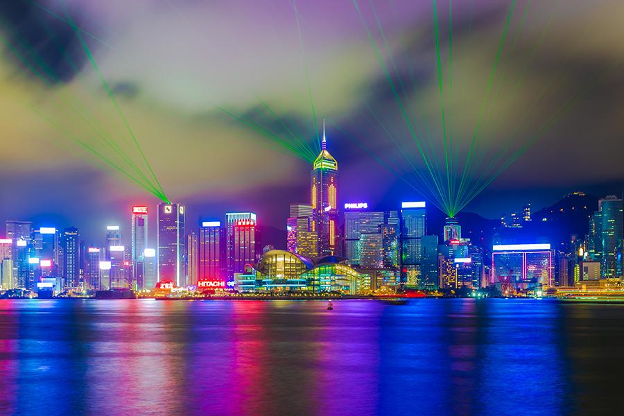 A Symphony of Lights , Victoria Harbour, Hong Kong