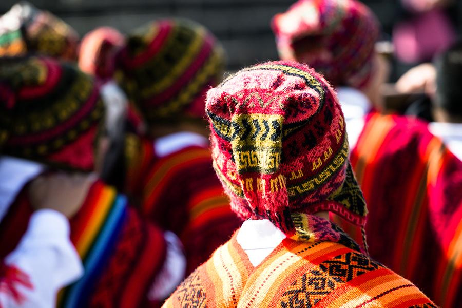 Dancers in Cusco, Peru