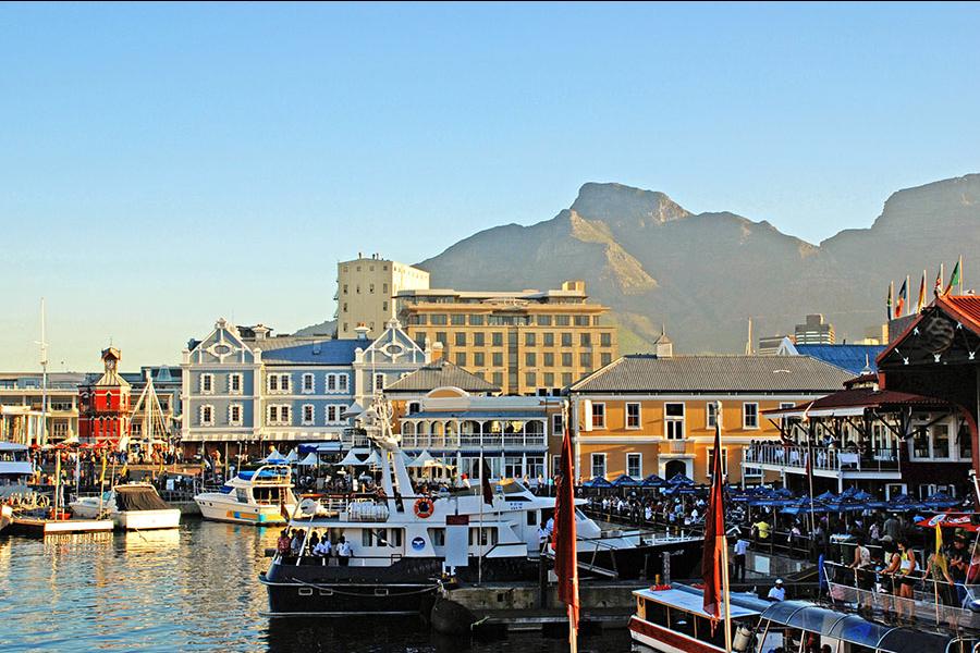 While away a few hours at the V&A Waterfront in Cape Town