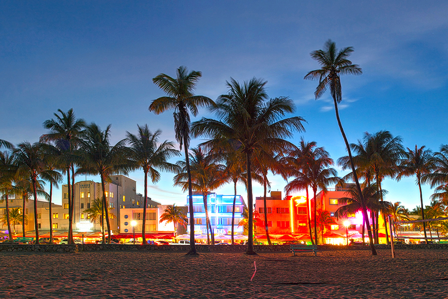 Ocean Drive, Miami, Florida, USA
